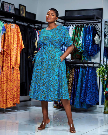BB Set: Boho top and wrap skirt