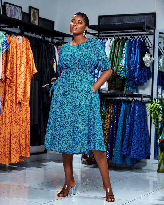 BB Set: Boho top and wrap skirt