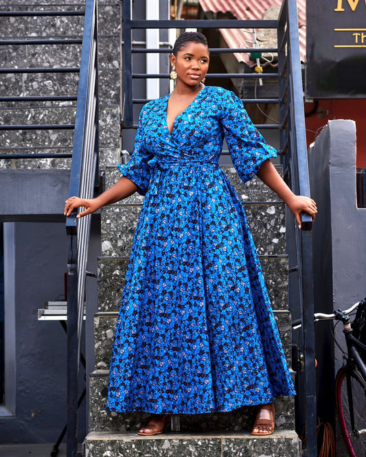 Maxi Wrap Dress