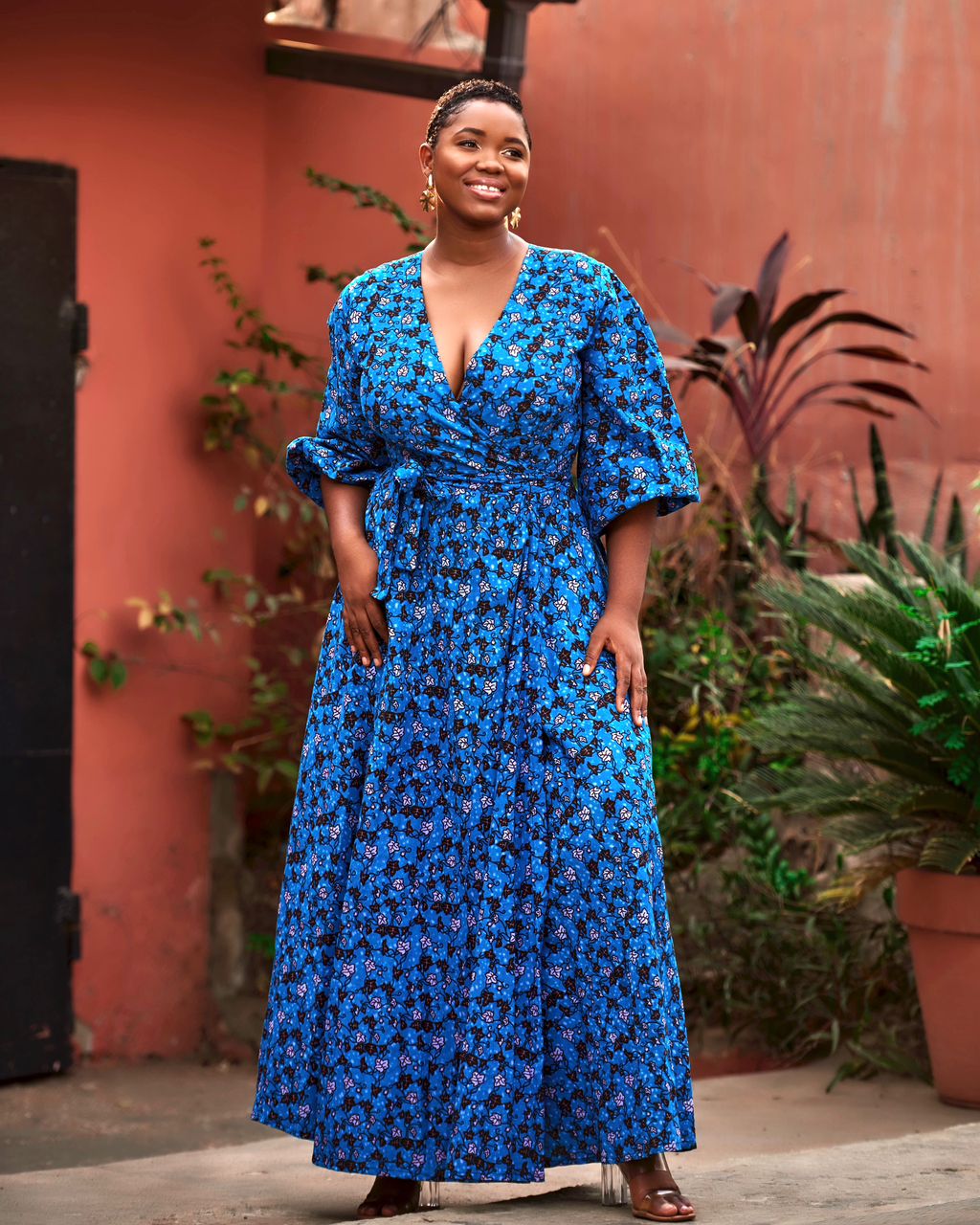 Maxi Wrap Dress