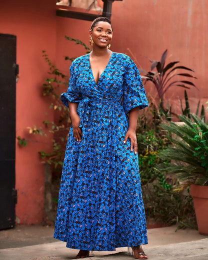 Maxi Wrap Dress