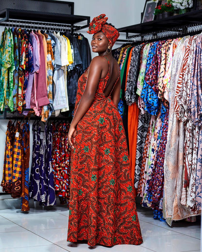 Esi Maxi with Scarf