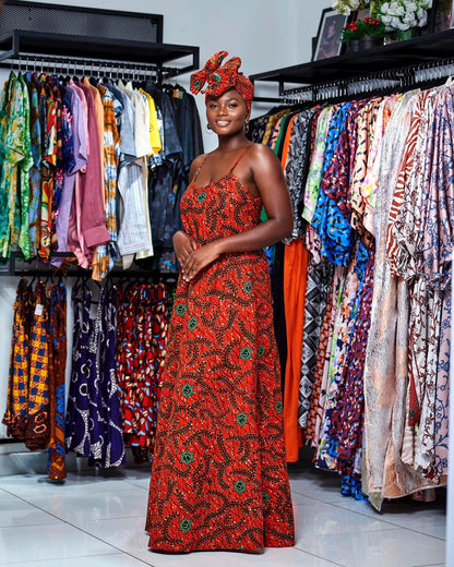 Esi Maxi with Scarf